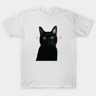 Cat loves FOOD T-Shirt